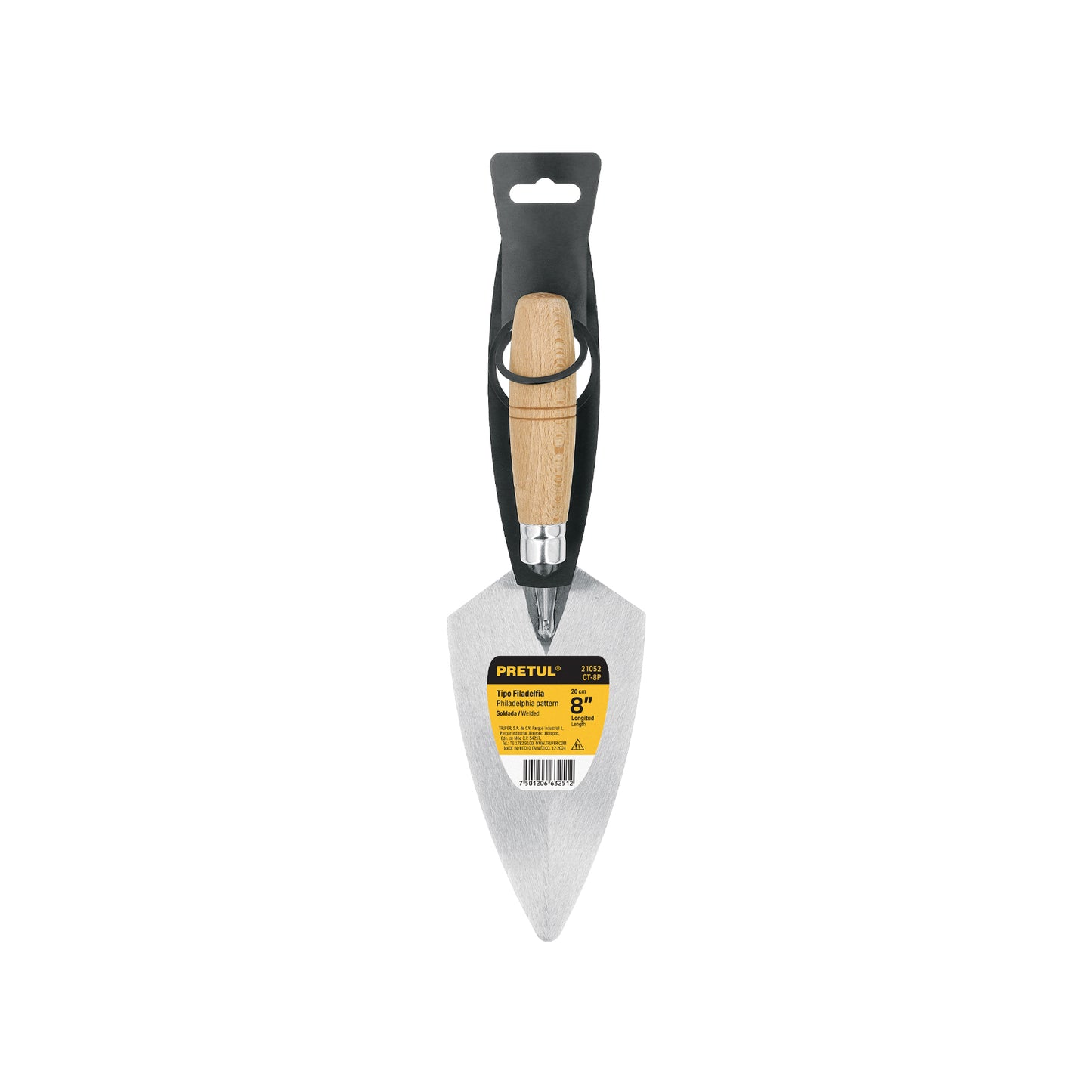 Cuchara para Albañil tipo Filadelfia, 8"