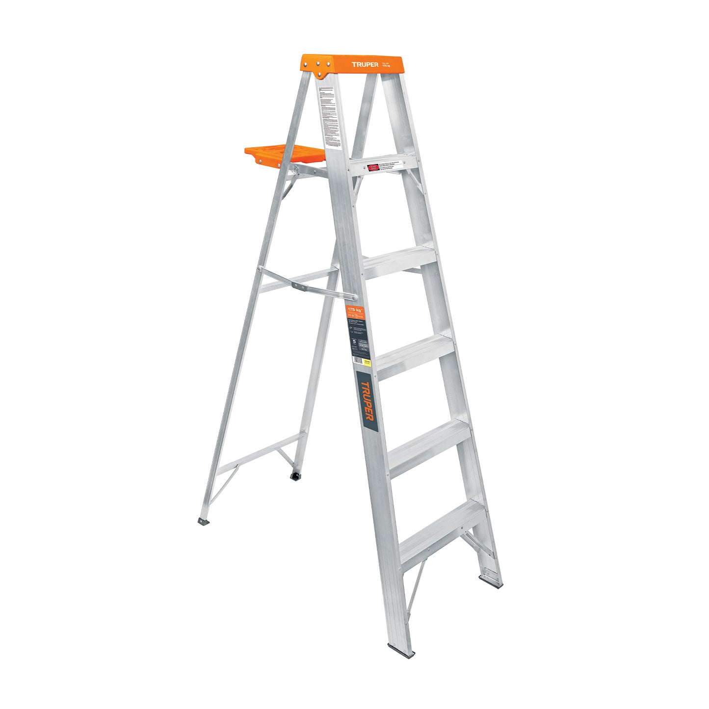 Escalera de tijera tipo II 6 peldaños y bandeja