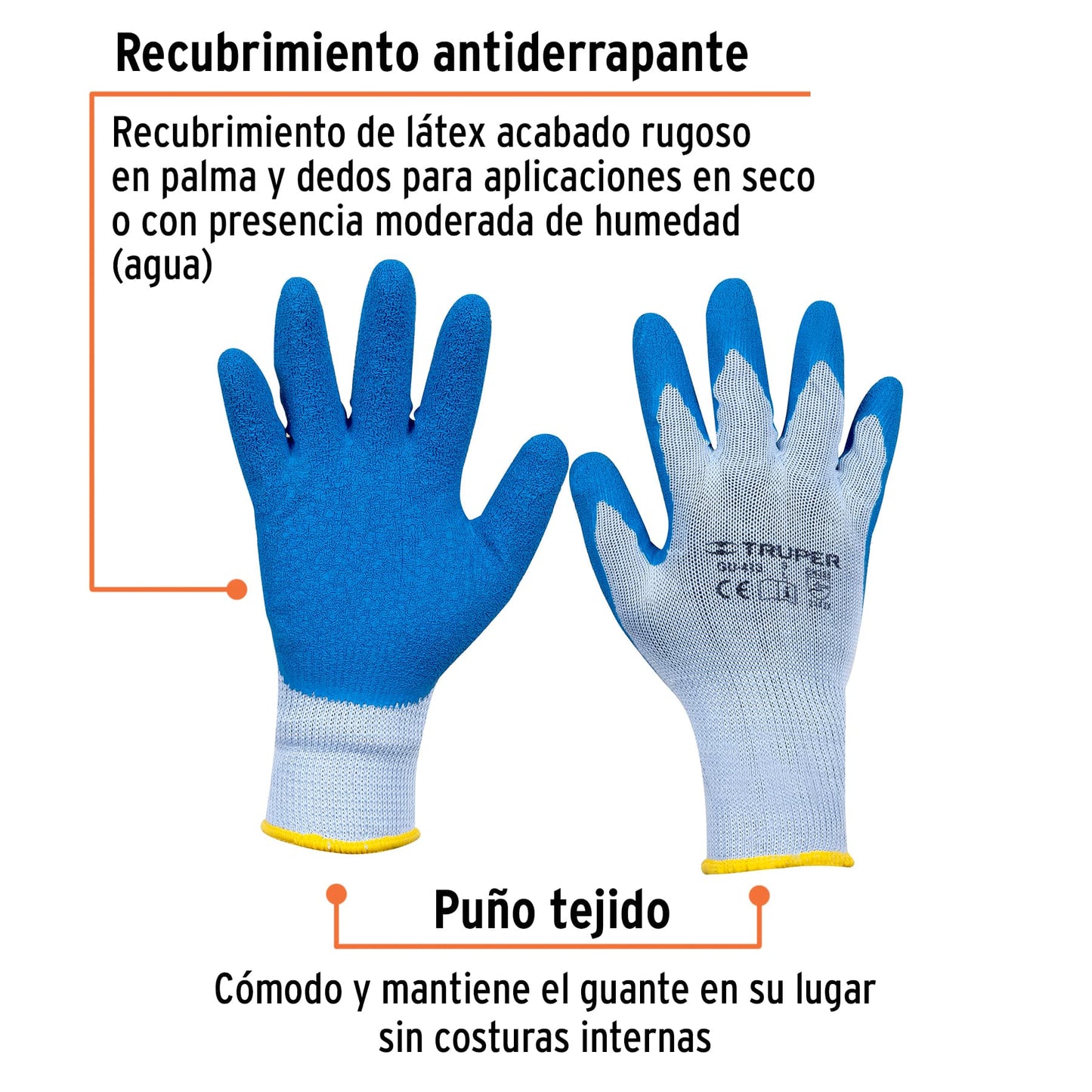 Guantes para Jardineria, Talla Grandep