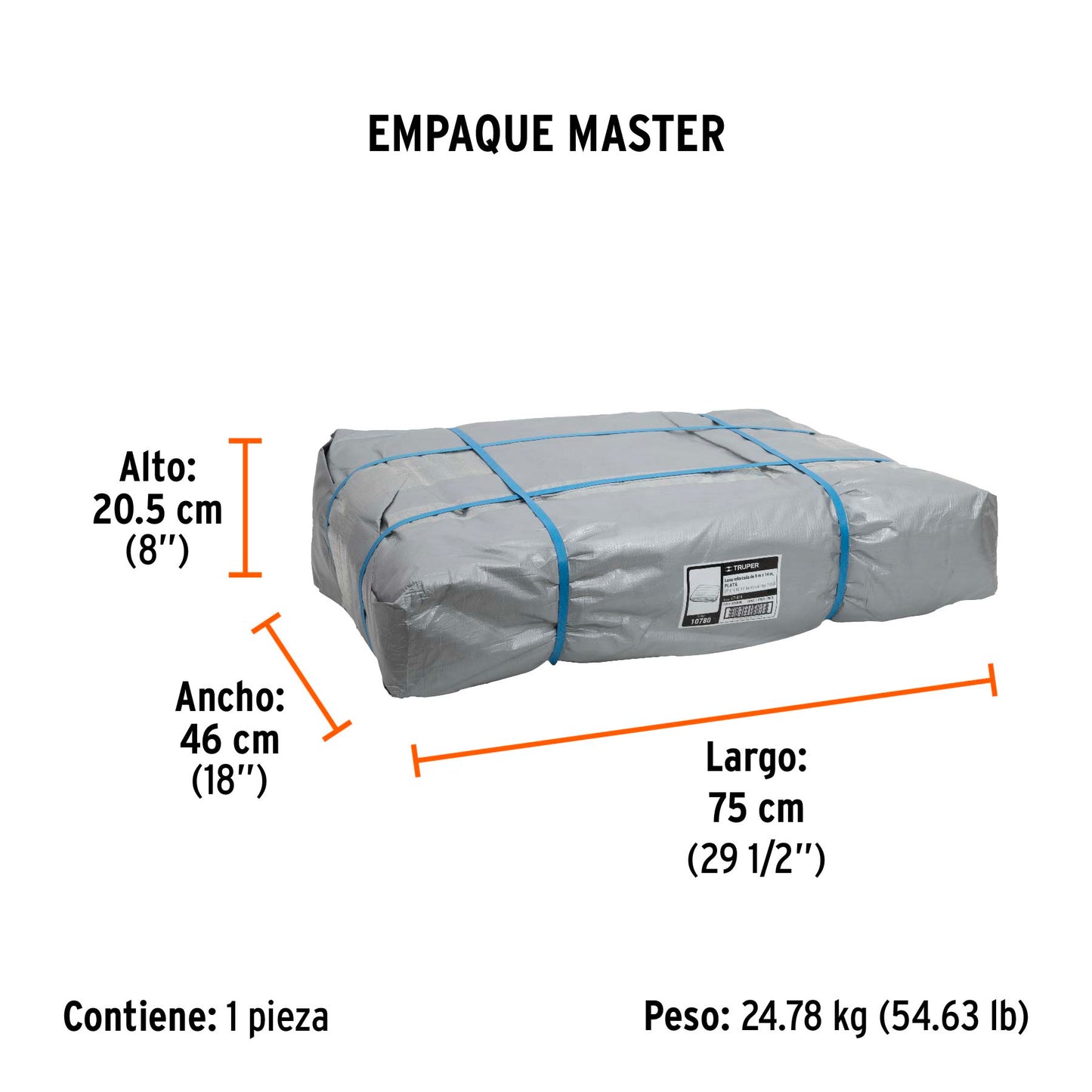 Lona Reforzada 9 x 14 m