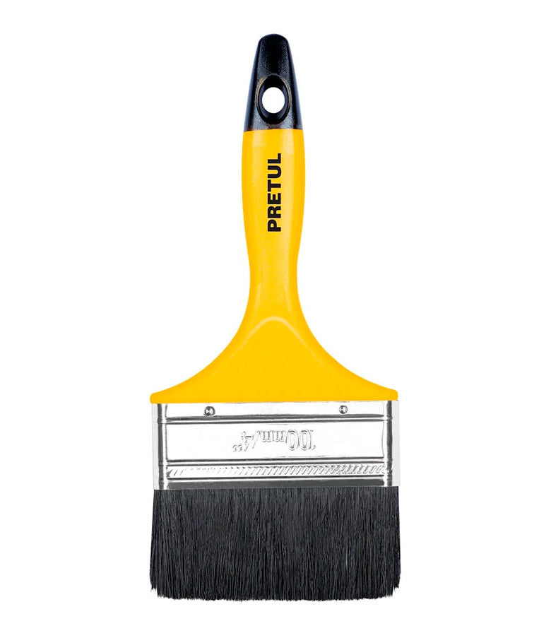 Brocha Con Mango De Plástico 4"