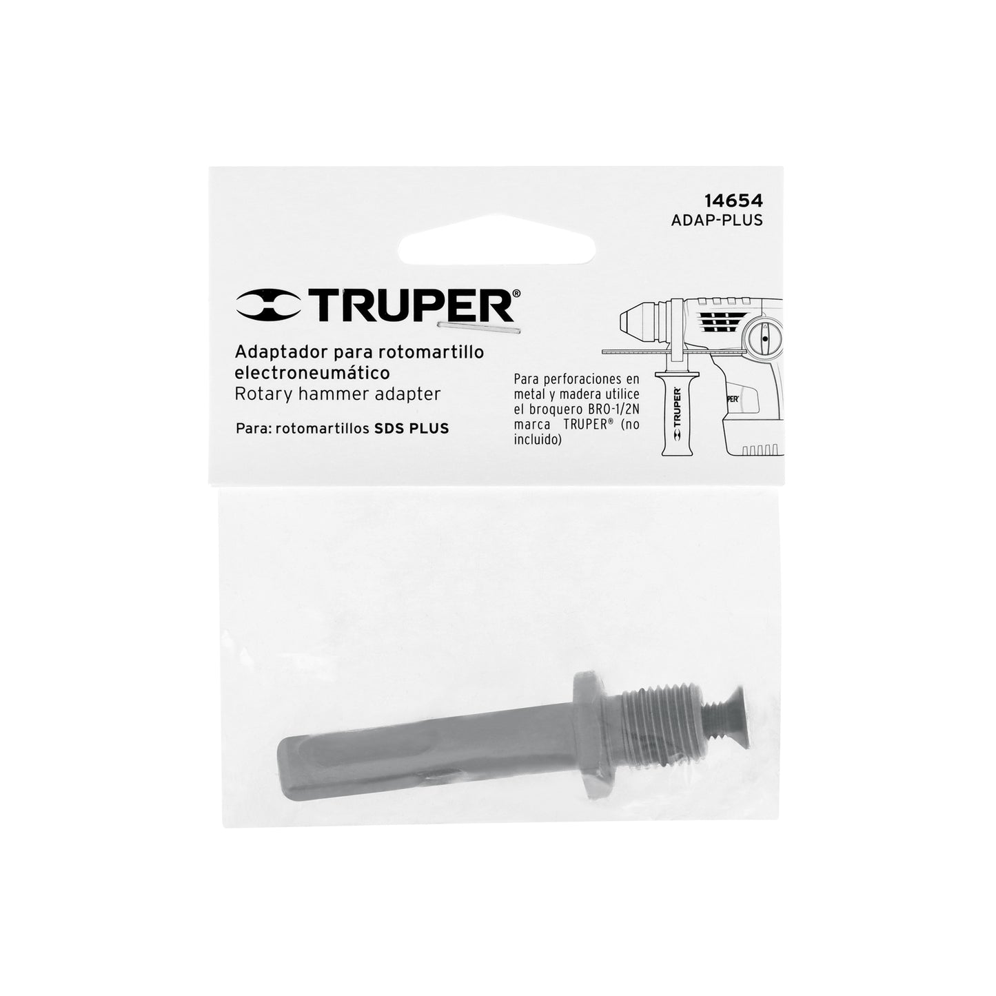 Adaptador para Rotomartillos SDS PLUS