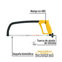 Arco de Solera para Segueta 12"