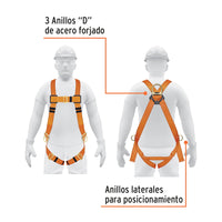 Arnes Cuerpo Completo, 3 Anillos Posicionamiento