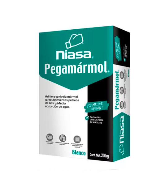Pegamármol Blanco Niasa 20 kg