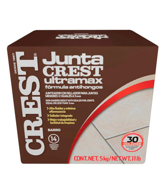 compare product Junta Crest Ultramax Barro, 5 kg