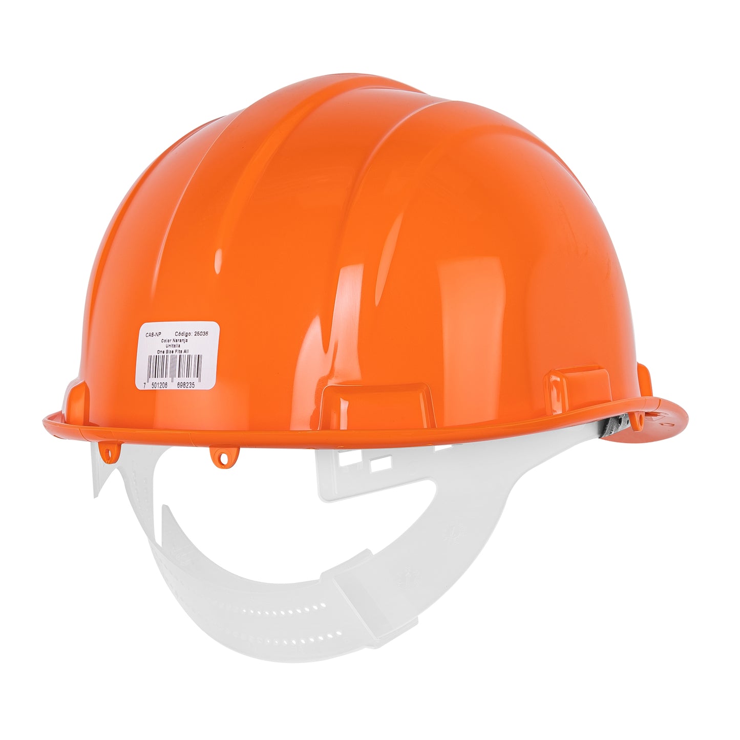 Casco de Seguridad Color Naranja