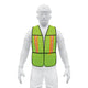 Chaleco de Seguridad con Cintas Reflejantes, Verde