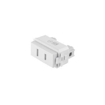 compare product Contacto Sencillo 2 polos sin tierra L¡nea Italiana Blanco