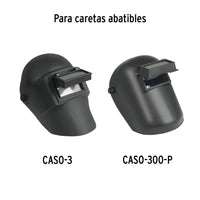 Cristal para Careta Caso-300, Transparente