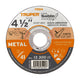 Disco Corte Extrafino Metal 4 1/2" x 1.2 mm