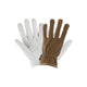 Guantes de Piel de Cabra con Dorso de Carnaza