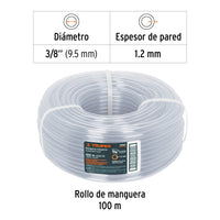 Manguera 3/8" Industrial, Metro Lineal