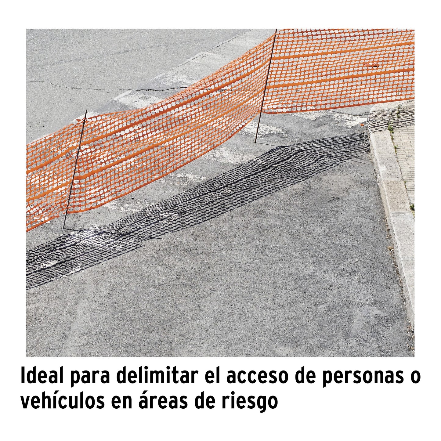 Rollo de Malla de Seguridad, 30 m