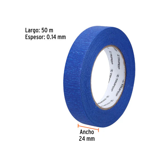 Masking Tape Azul 1"