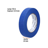 Masking Tape Azul 1"