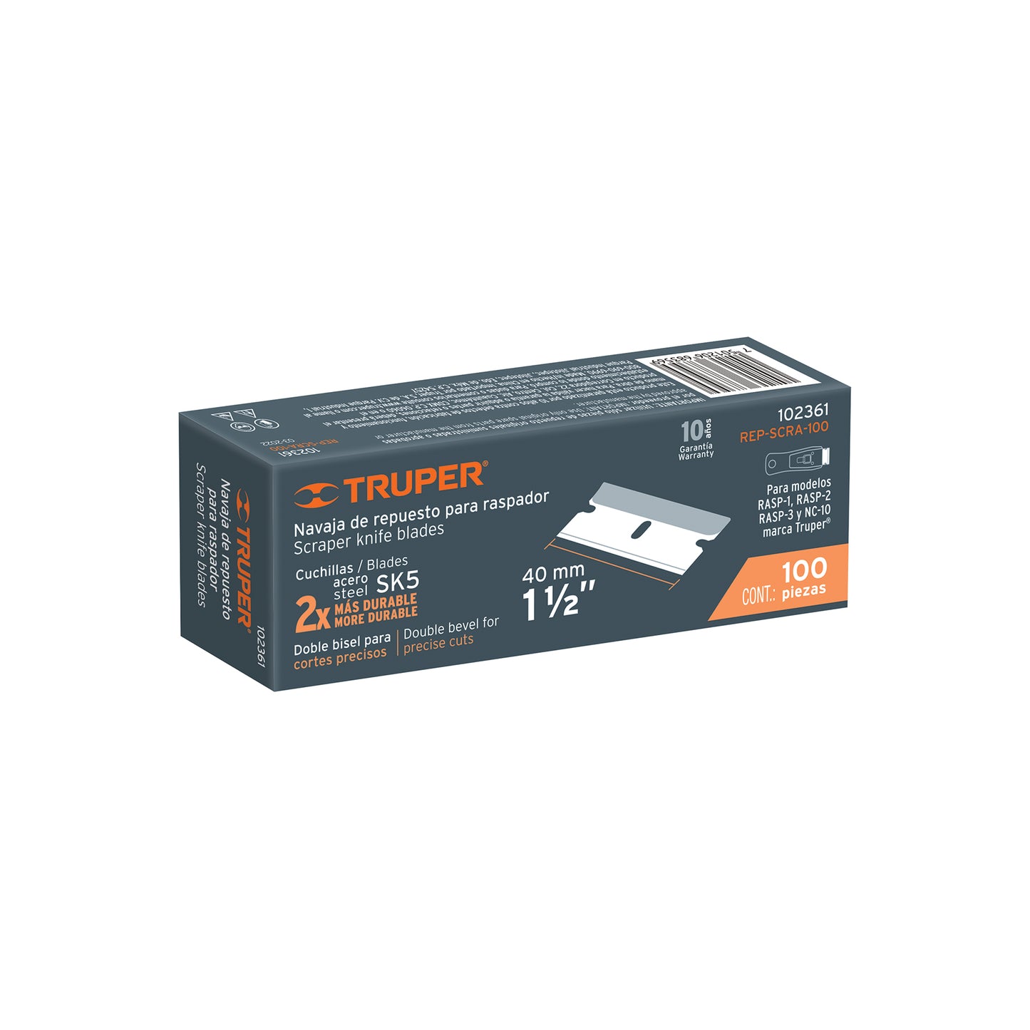 Cuchillas de Repuesto para Rasp-3,2,1 y Nc-10 (Navaja)