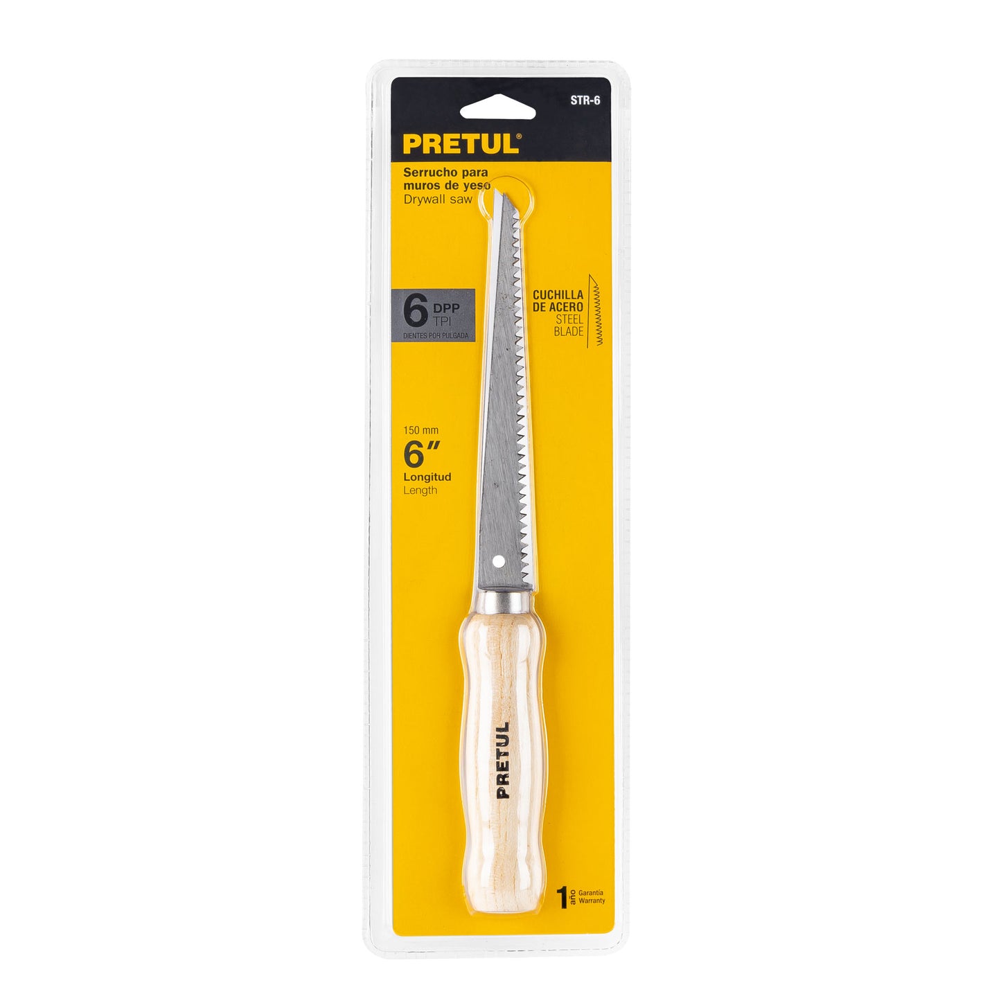 Serrucho para Muros de Yeso 6"