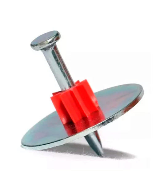 Clavo con rondana 1 1/4" Caja 100 pzas