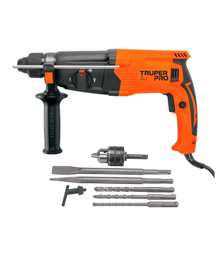 Rotomartillo SDS PLUS 3.2 Joules, 800W Pro